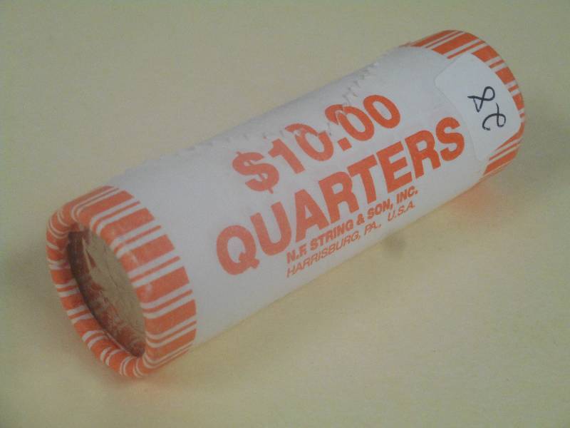 Uncirculated $10 Roll Of U.S. State...