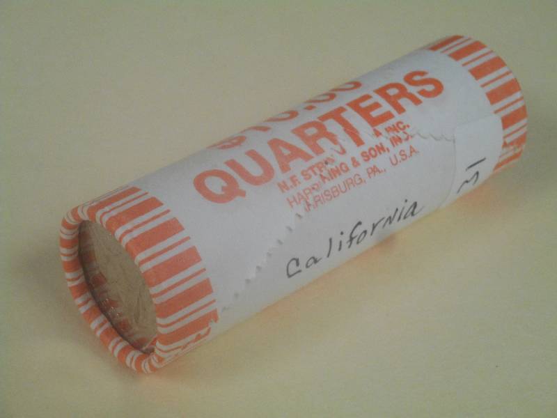 Uncirculated $10 Roll Of U.S. State...