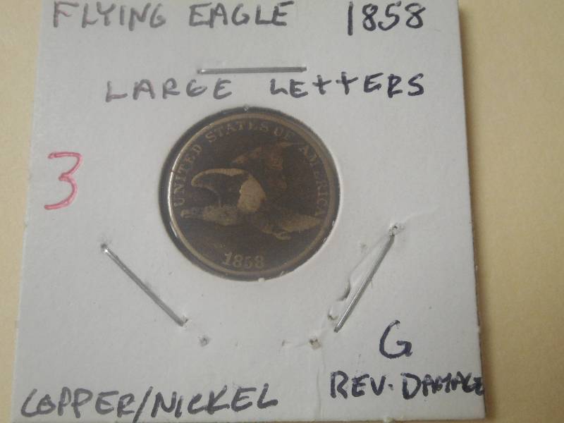 Flying Eagle Cent 1857 G (reverse d...