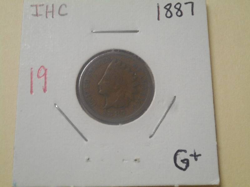 1887 Indian Head Cent G...