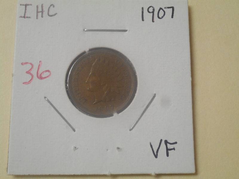 1907 Indian Head Cent VF...