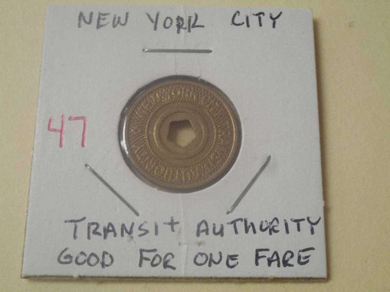 Transportation Token New York City ...
