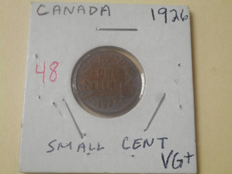 1926 Canada small cent VG...