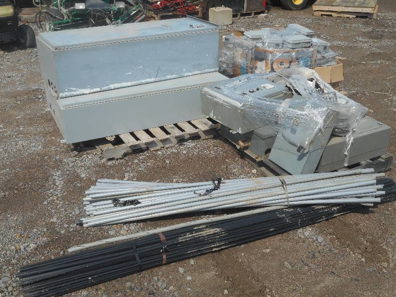 lot 3 image: 3-Pallet Lot Of Industrial Electric...