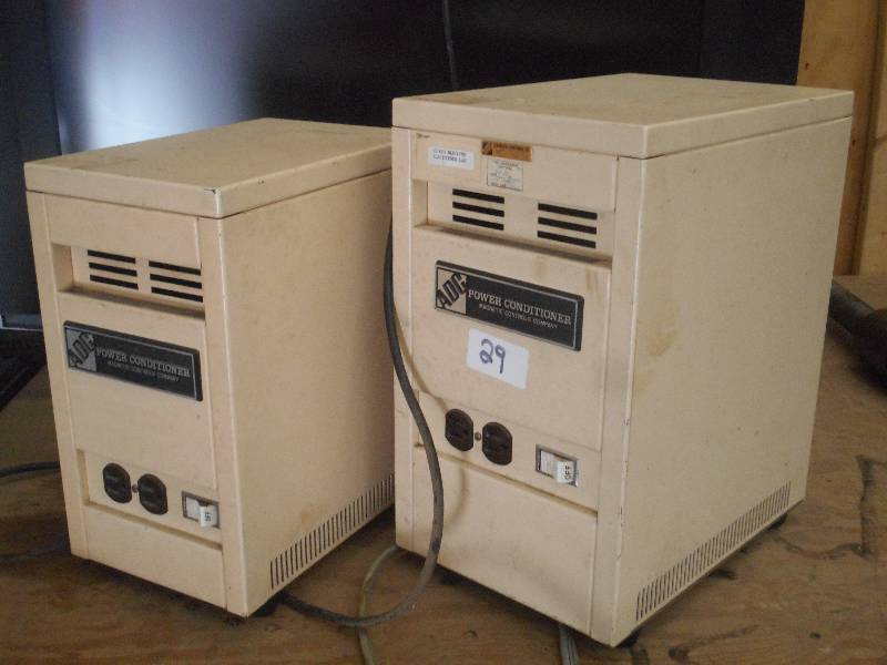 lot 29 image: (2) ADC 120Volt Power Conditioners ...