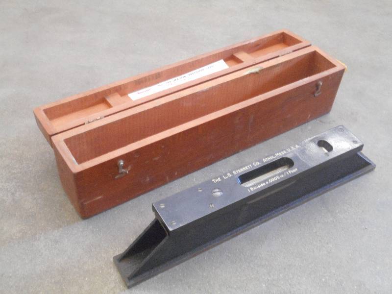 lot 38 image: Starrett No.199 Master Preciaion Le...