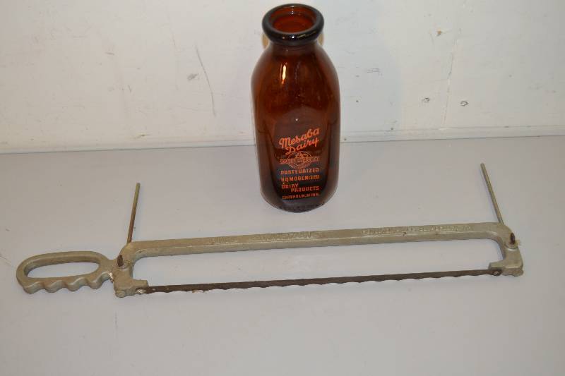 Saw & bottle