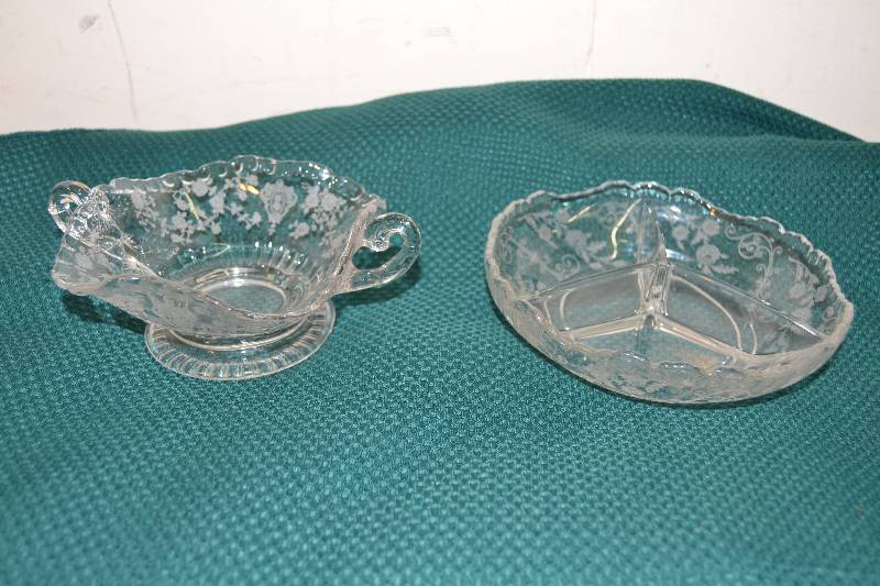 Vintage glassware