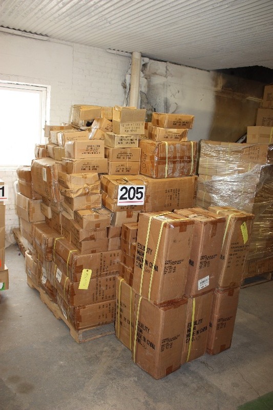 HUGE pallet  lot of 515,000 elastic gift box stretch loops in assorted sizes and colors.