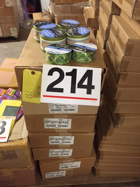 130 Rolls Wired OFFRAY ribbons 2-styles