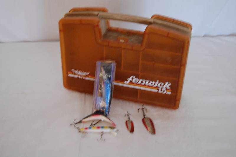 Fenwick Tackle Box and Misc Tackle