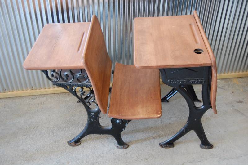 Vintage School Desks