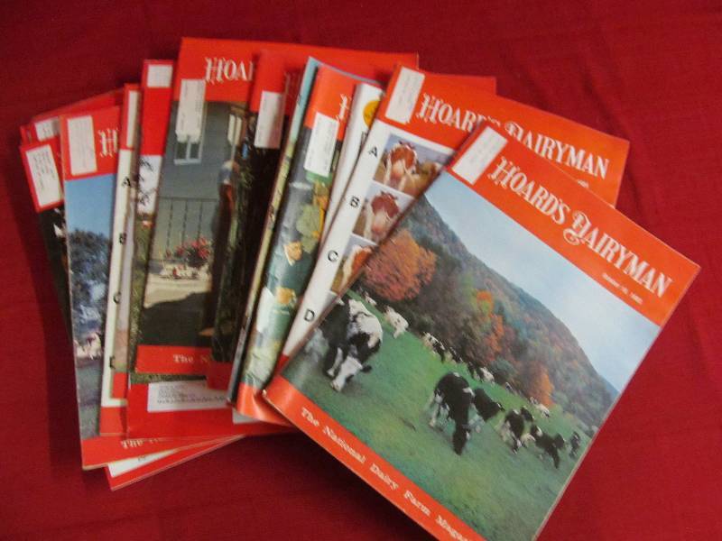 lot 56 image: Hoards Dairyman magazines
