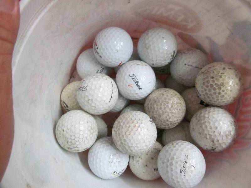 lot 117 image: Golf Balls
