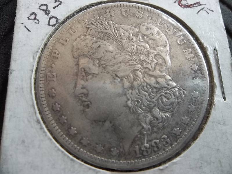 1883 O Morgan Silver Dollar