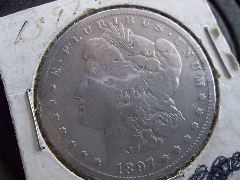 1897 S Morgan Silver Dollar