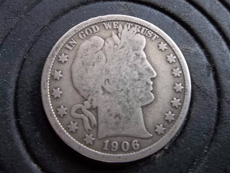 Barber Half Dollar 1906 O