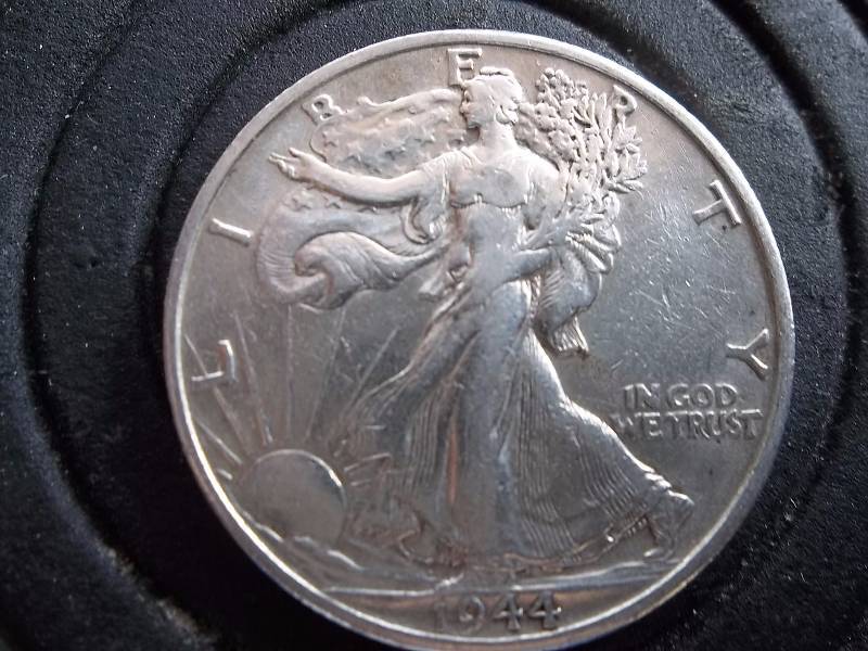 Walking Liberty Half Dollar 1944 D