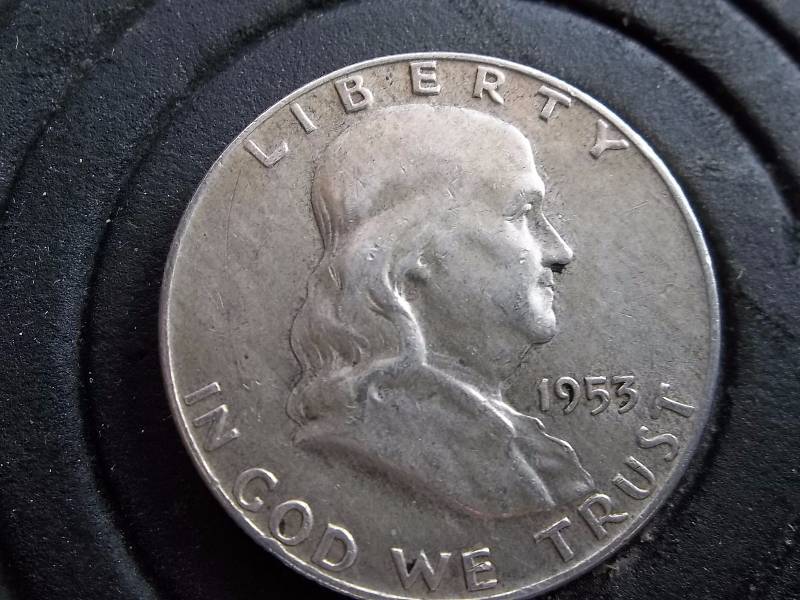 Franklin Half Dollar 1953 D