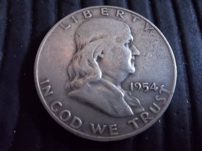 Franklin Half Dollar 1954 D