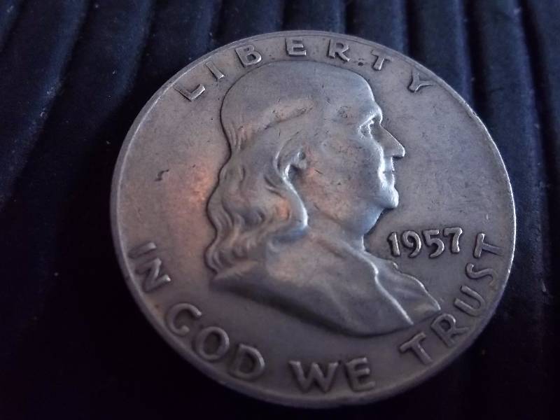 Franklin Half Dollar 1957 D