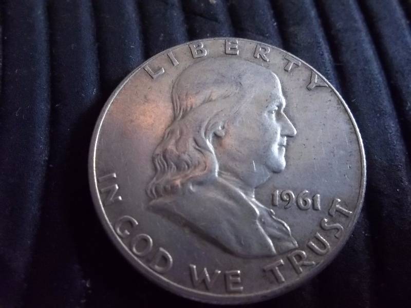 Franklin Half Dollar 1961 D