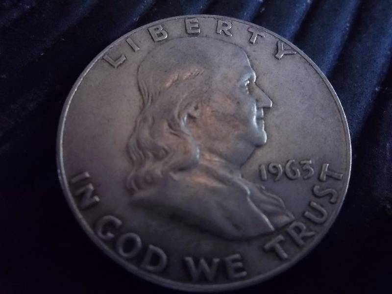 Franklin Half Dollar 1963 D
