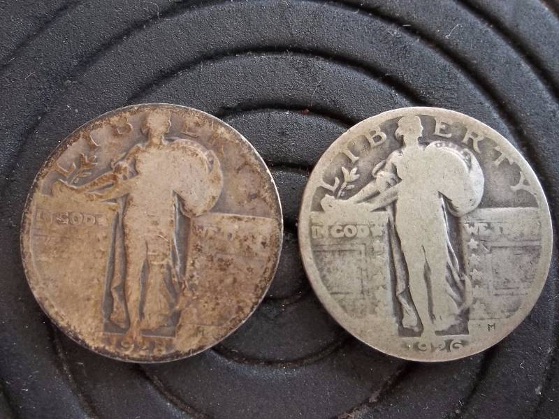Standing Liberty Quarters 1926,1928