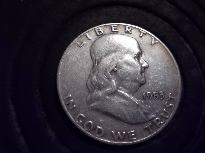 Franklin Half Dollar 1953 D