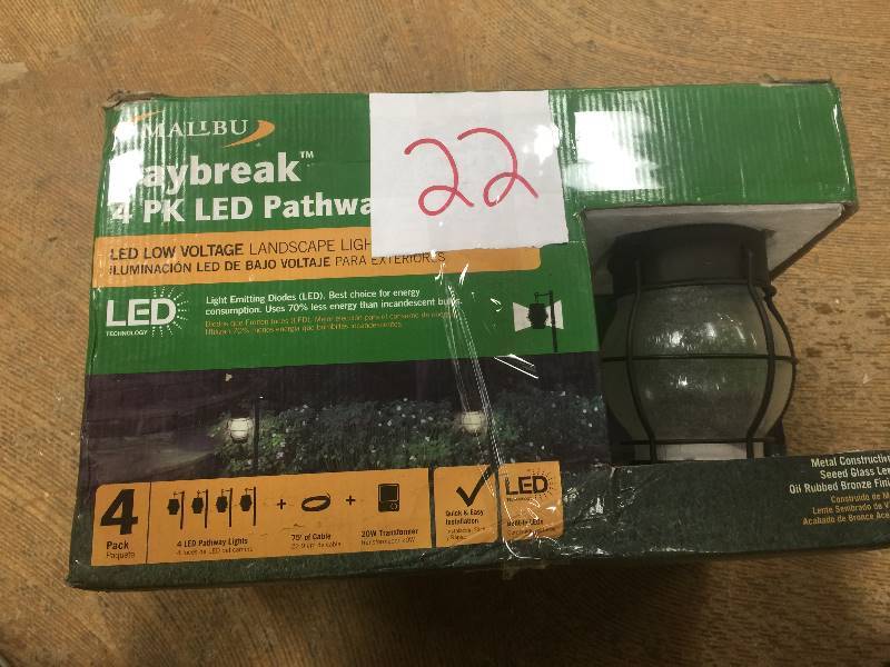 Malibu Daybreak 4PC LED Pathway Light Kit