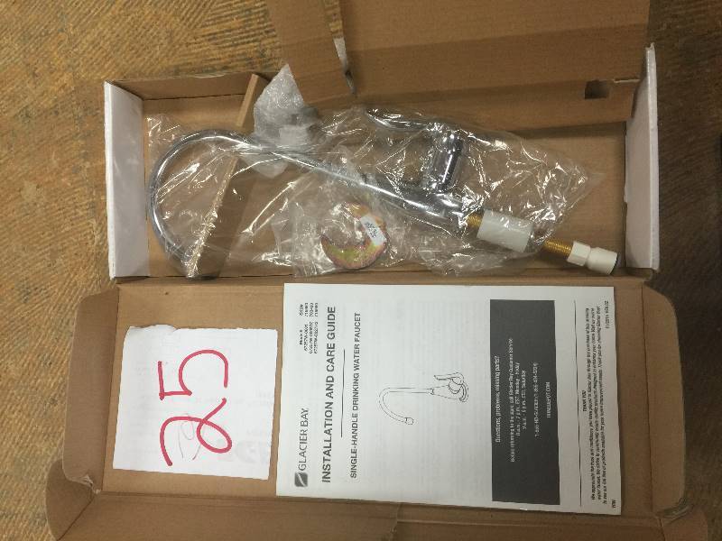 Glacier Bay 1-Handle Replacement Filtration Faucet in Chrome new