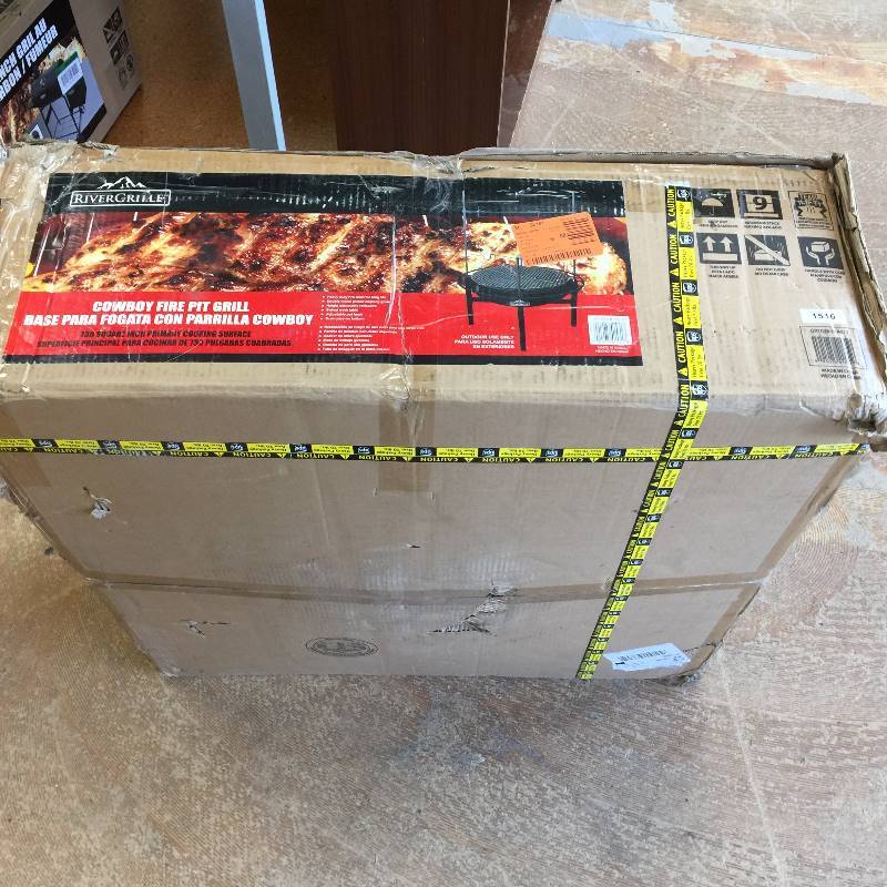 RiverGrille  Cowboy 31 in. Charcoal Grill and Fire Pit New