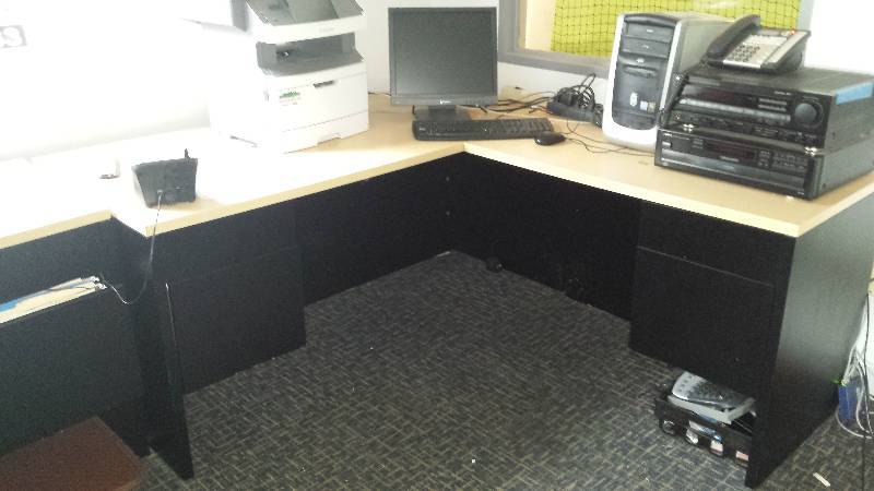 L Shaped desk