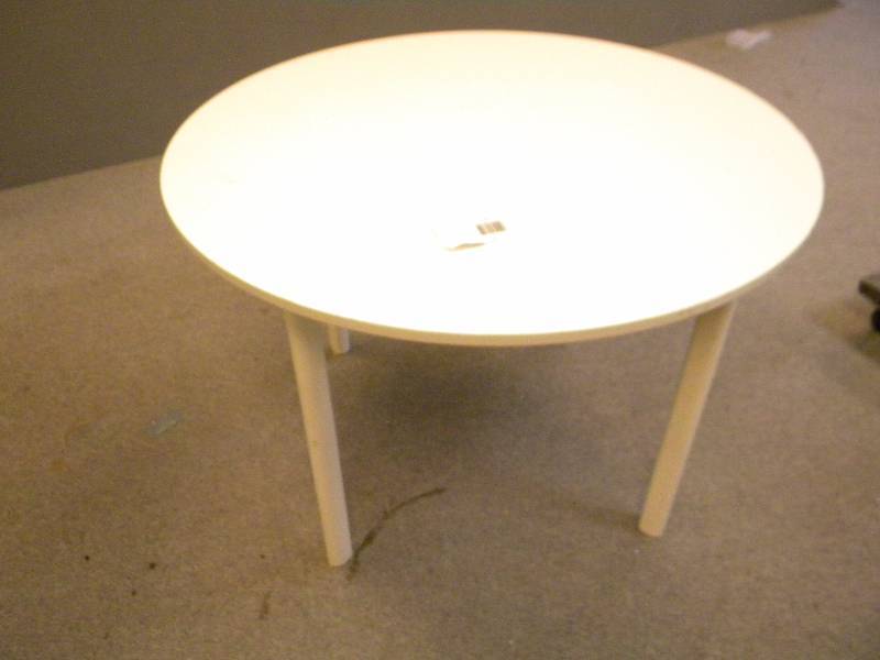 White Round Table