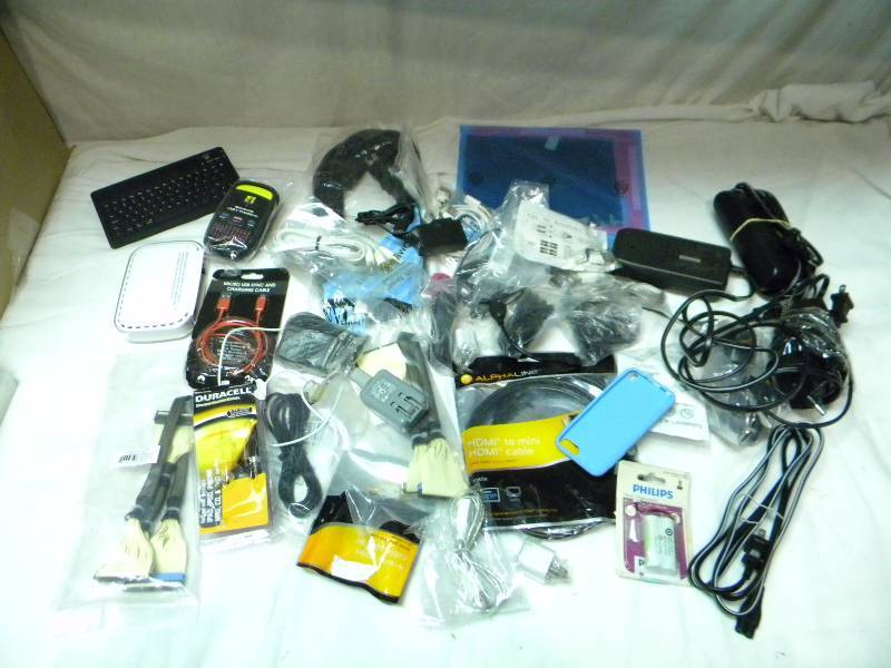 Lot of Phone and COmputer Cables