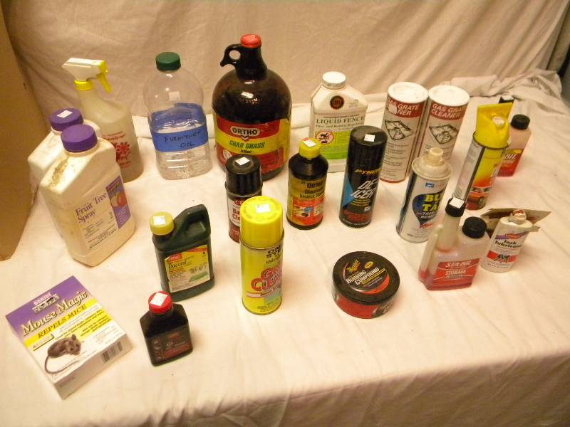 Garage Chemical Lot