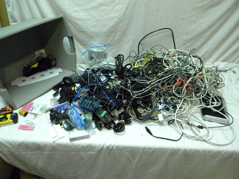 Huge Lot of Electrical Cords
