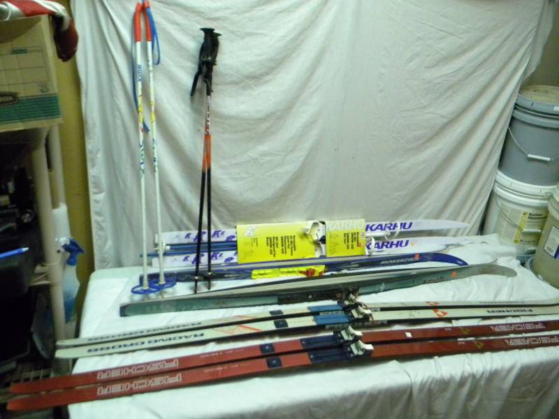Cross Country Skis Lot