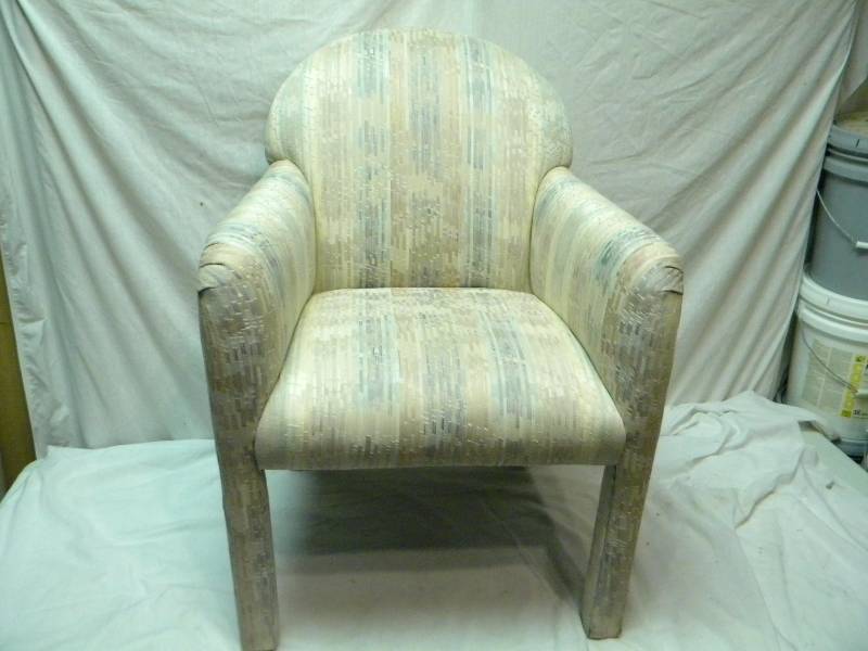 Cloth Covered Side Chair