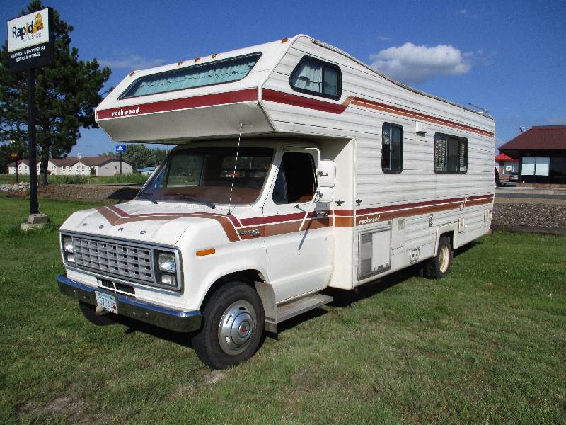 Ford Of Hibbing >> 1982 Ford Econoline XL Rock Wood RV | Jet Boat, Motor Vehicles & Parts Sale | K-BID Ford Of Hibbing >> 1982 Ford Econoline XL Rock Wood RV | Jet Boat, Motor Vehicles & Parts Sale | K-BID