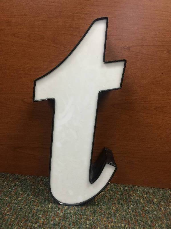 White Letter T