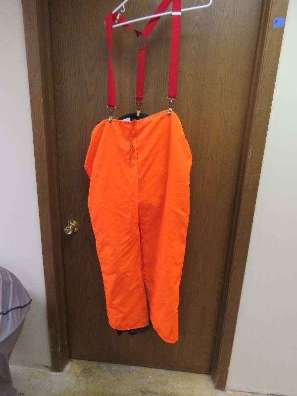 Blaze Orange Bibs