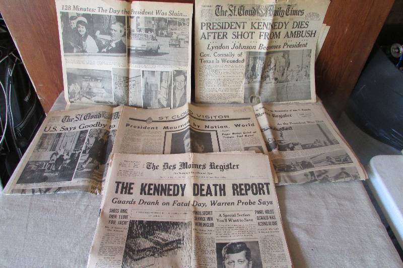 Historical JFK Newspapers