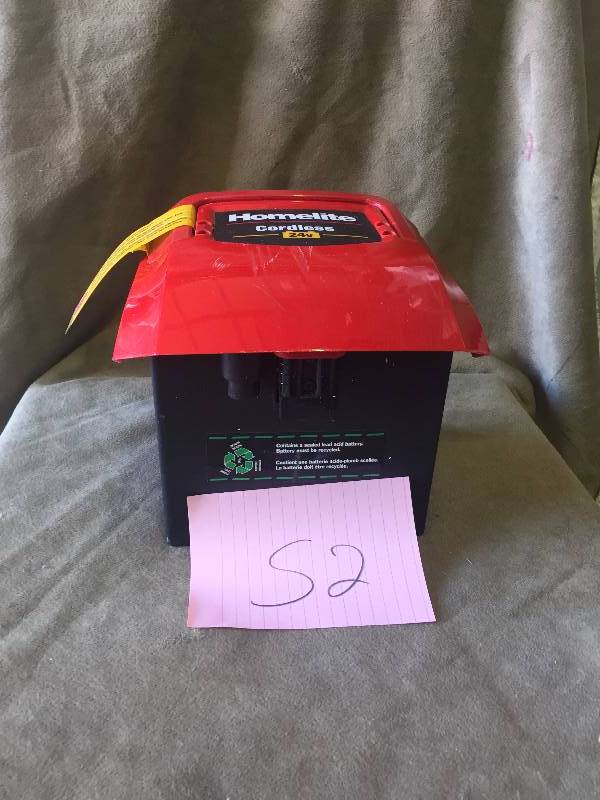 lot 52 image: 24 Volt Replacement Cordless Battery Homelite Model BS80026HL Lawnmower