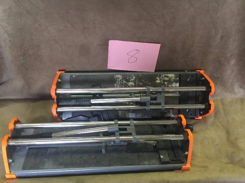 lot 8 image: Lot of 2 HDX 14 in Tile Cutters
