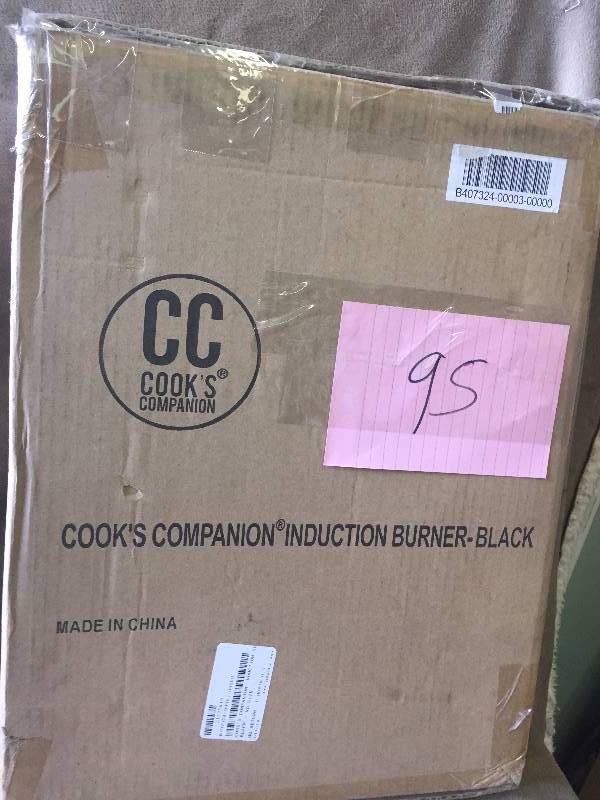 lot 95 image: Cooks CompanionInduction Burner Black