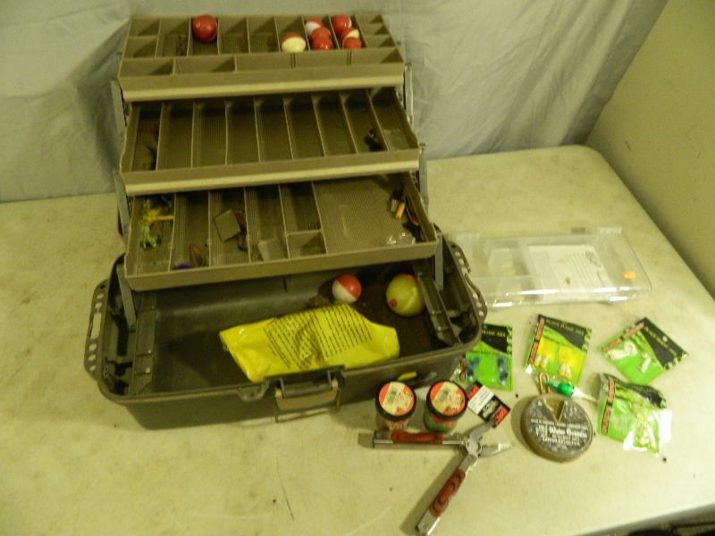 lot 45 image: Plano Tackle Box with Contents