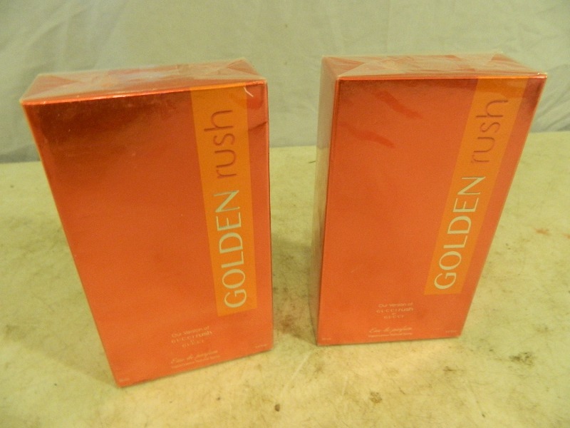 lot 59 image: 2 New Golden Rush Parfum