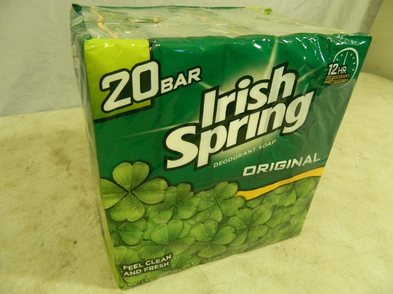 lot 68 image: New Irish Spring Bar Soap