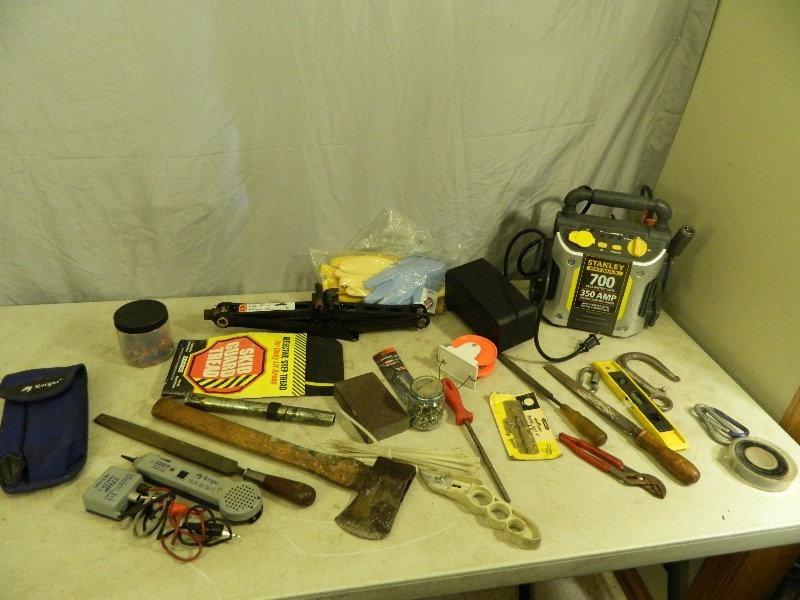 lot 100 image: Stanley Booster Pack, Tools, and More